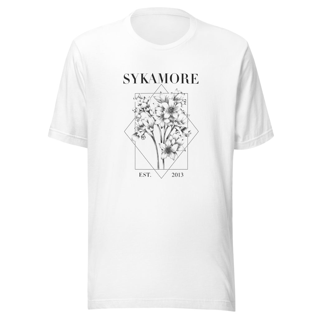 Sykamore White Wallflower T-Shirt (Unisex)